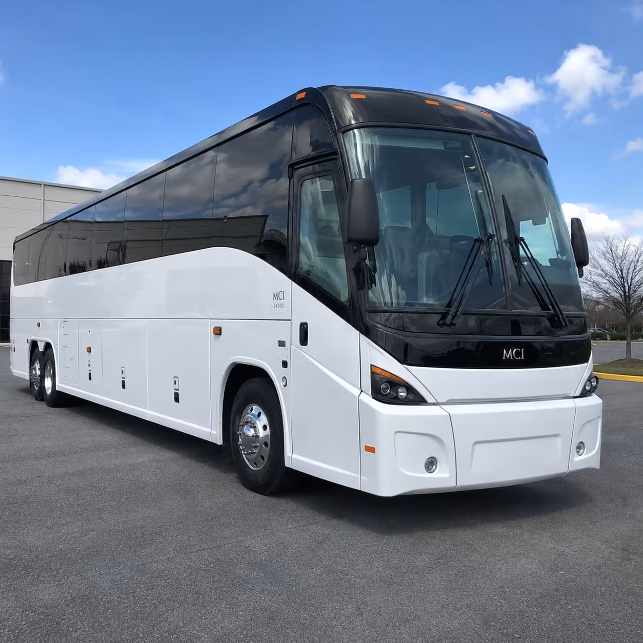 56 passenger charter bus