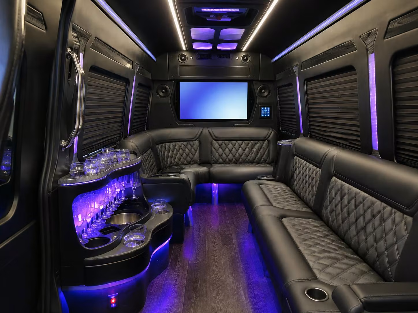 browse a large selection of corporate event buses for vacaville team building and company outings